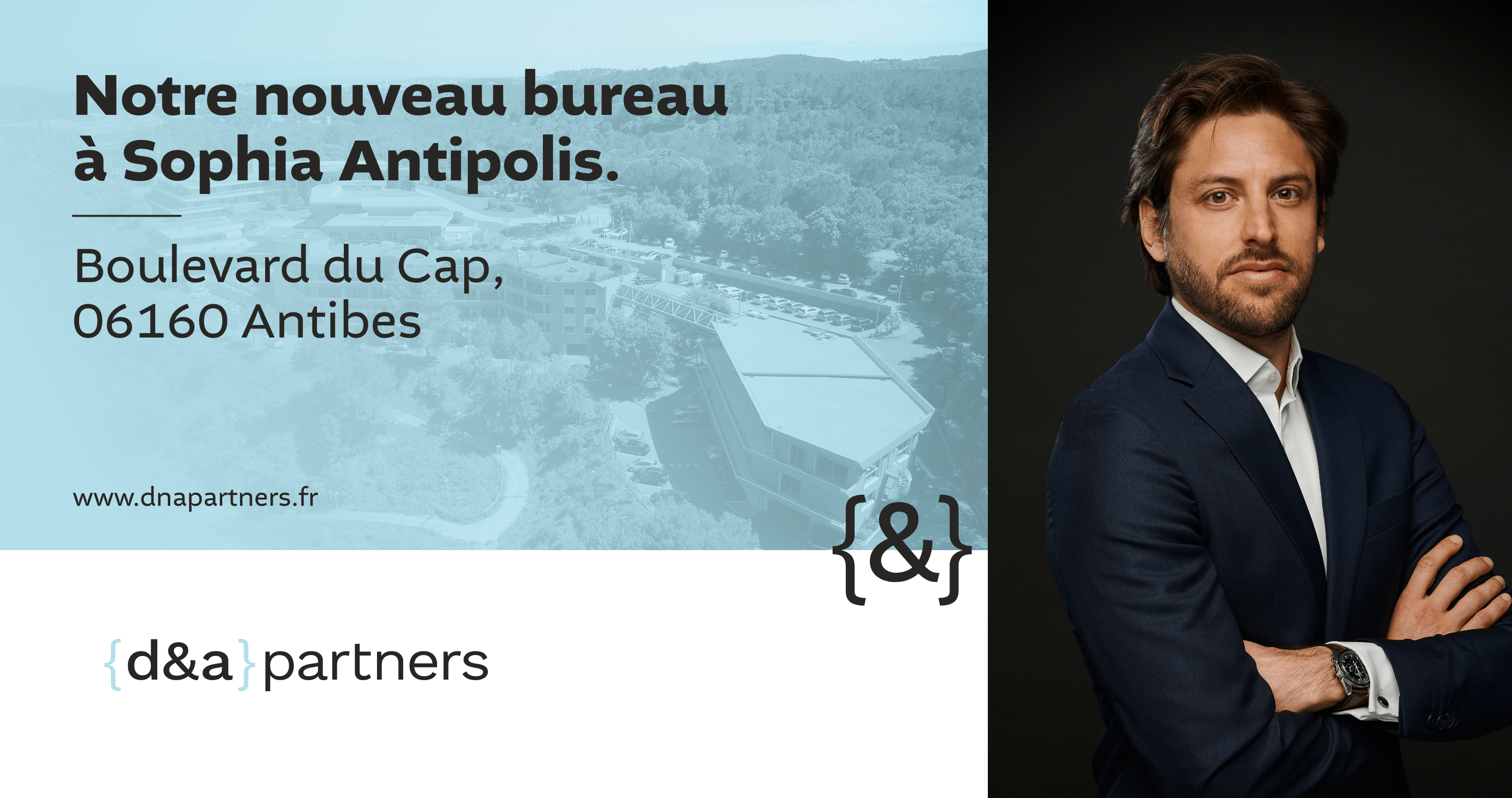 d&a partners s’installe à Sophia Antipolis