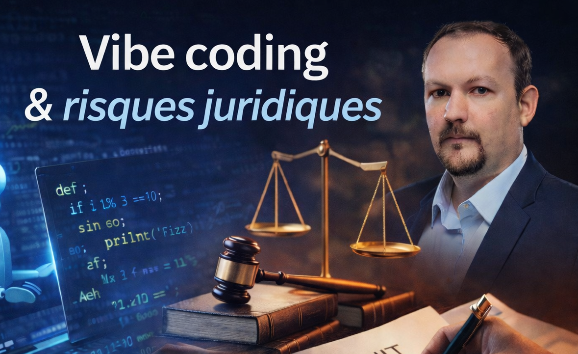 Code généré par IA et vibe coding : droit d’auteur, licences et risques juridiques
